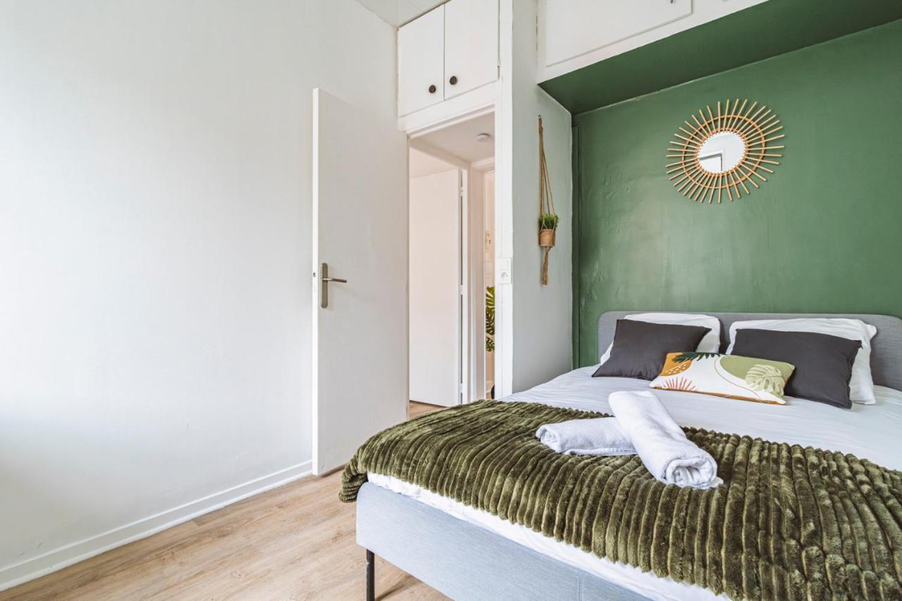 Le Zola - Charmant 2 Chambres - Centre Gare Реймс Экстерьер фото